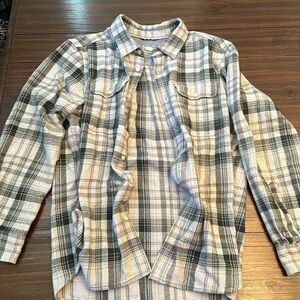 Mid/heavy weight north face flannel